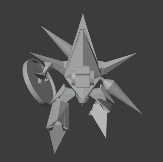 King Kittan Gurren Lagann 3D model 3D printable | CGTrader
