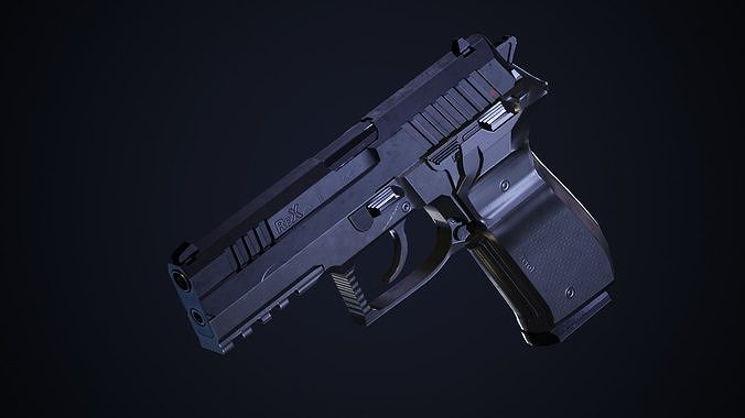 3D model Arex Zero 1 Pistol VR / AR / low-poly | CGTrader