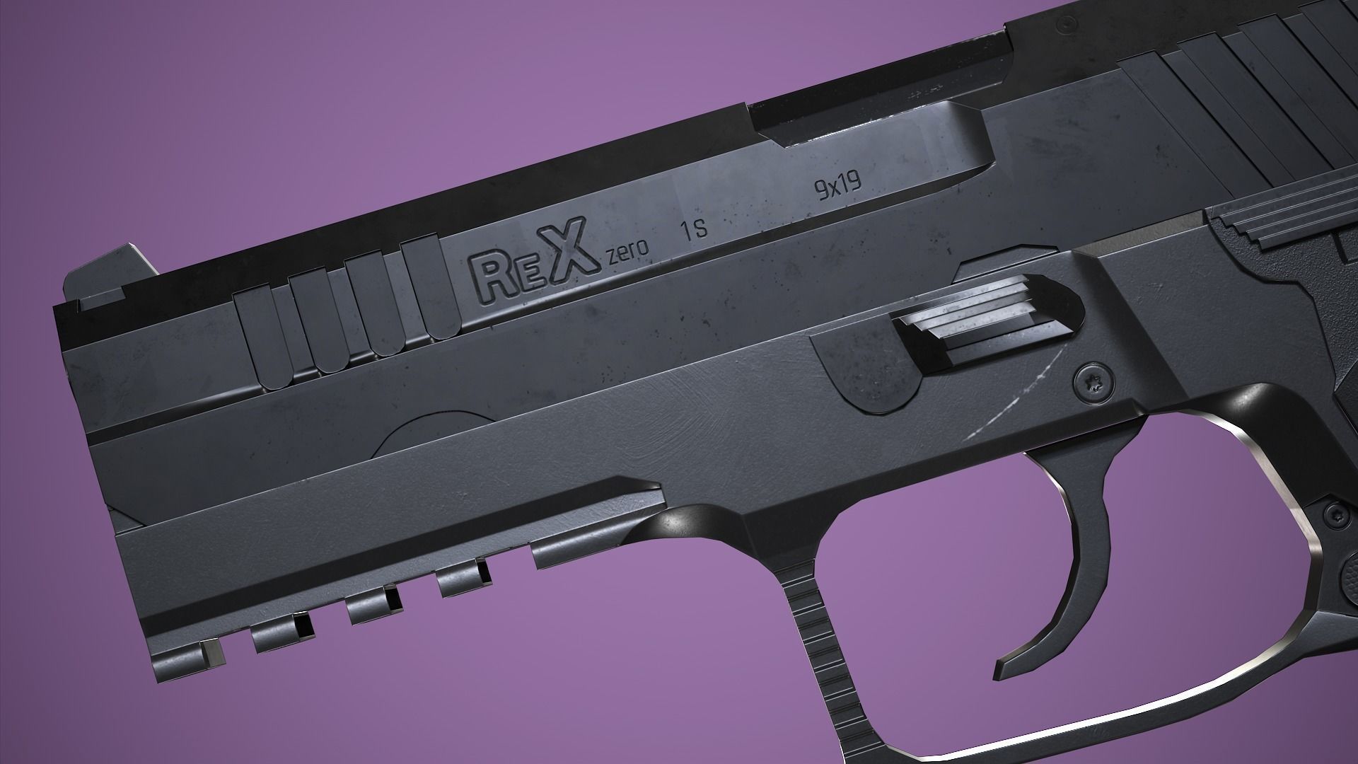 3D model Arex Zero 1 Pistol VR / AR / low-poly | CGTrader