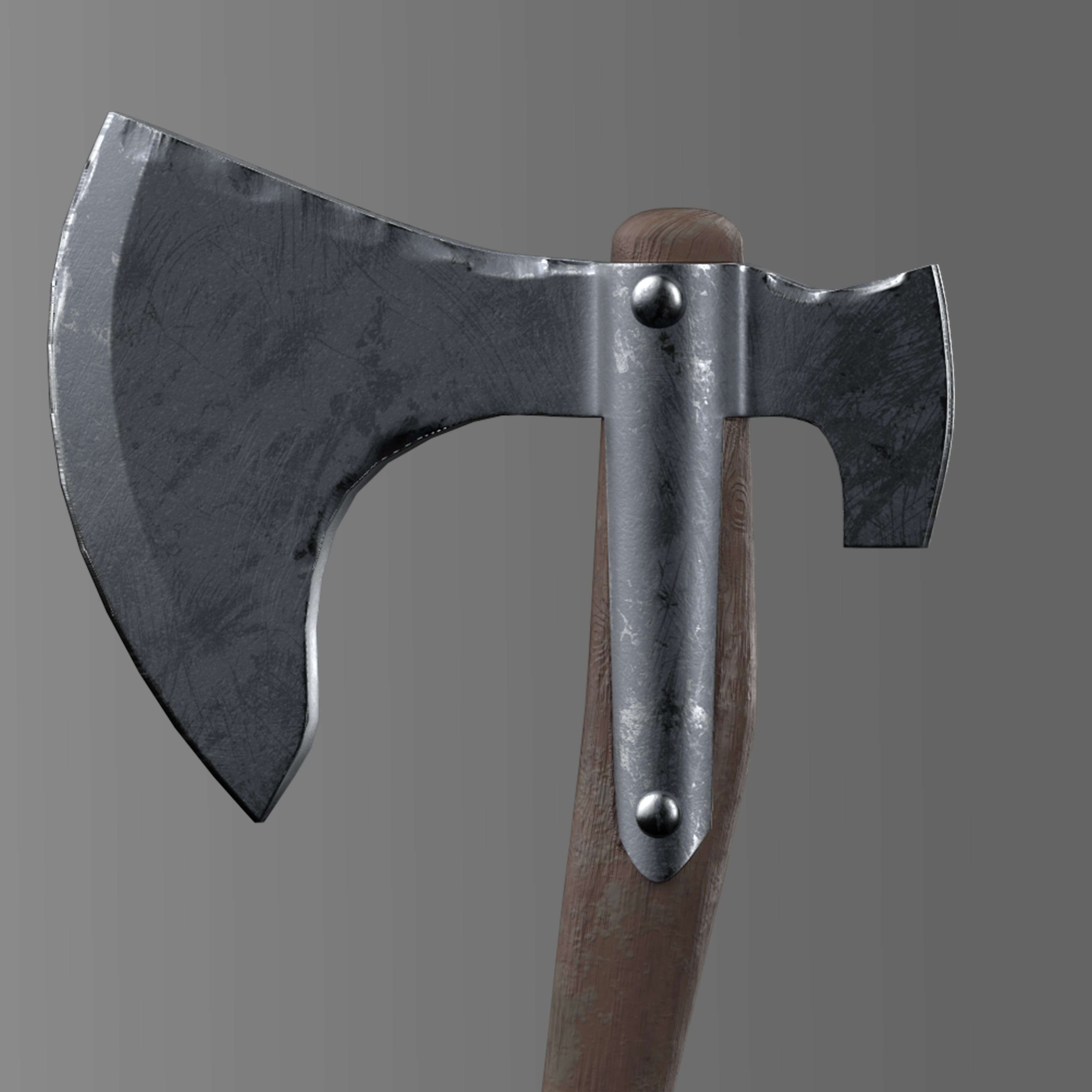 Axe old 3D model 3D model | CGTrader