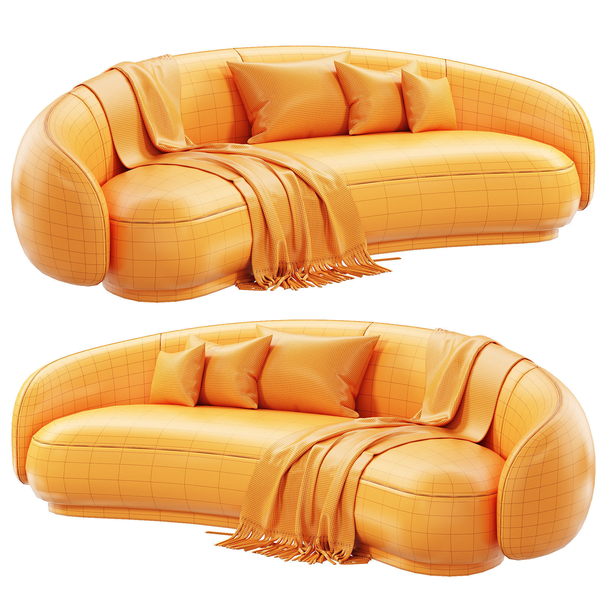 Julep Sofa 3D model CGTrader