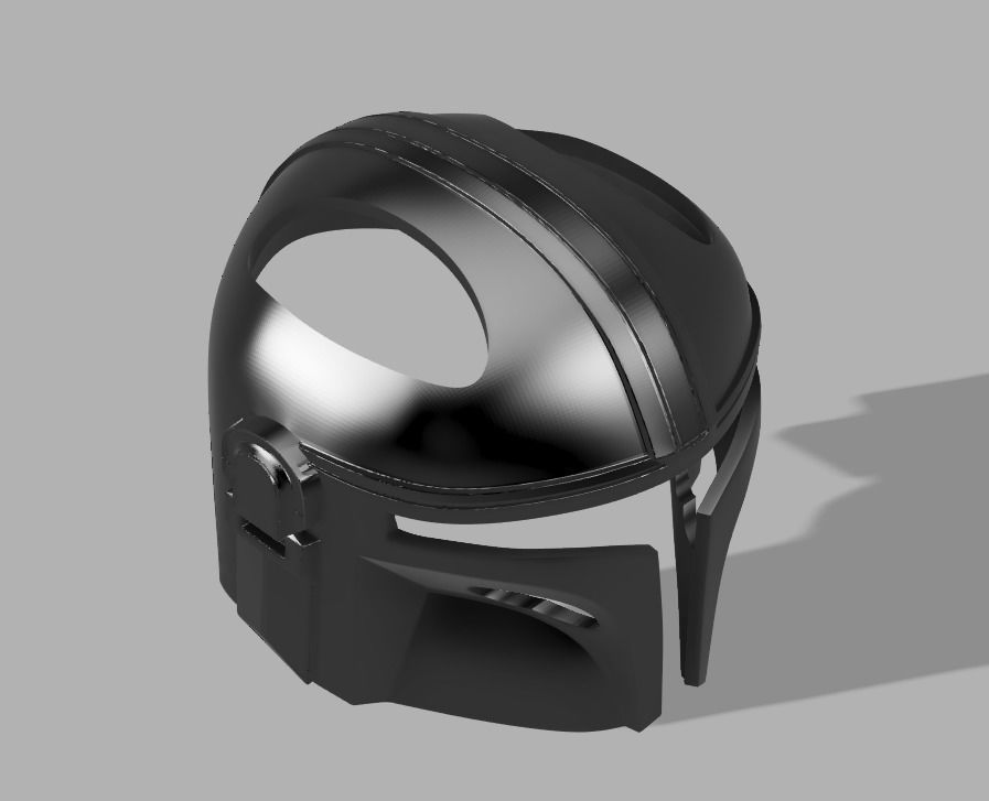Mandalorian Cat Helmet 3D model 3D printable CGTrader
