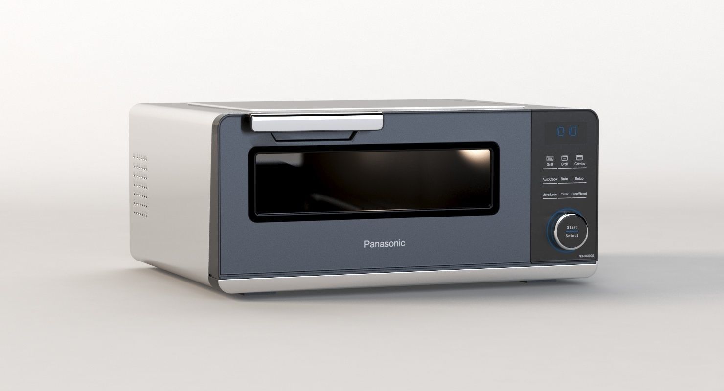 Panasonic Countertop Induction Oven 3D model CGTrader