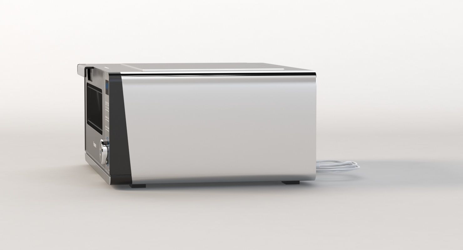 Panasonic Countertop Induction Oven 3D model CGTrader