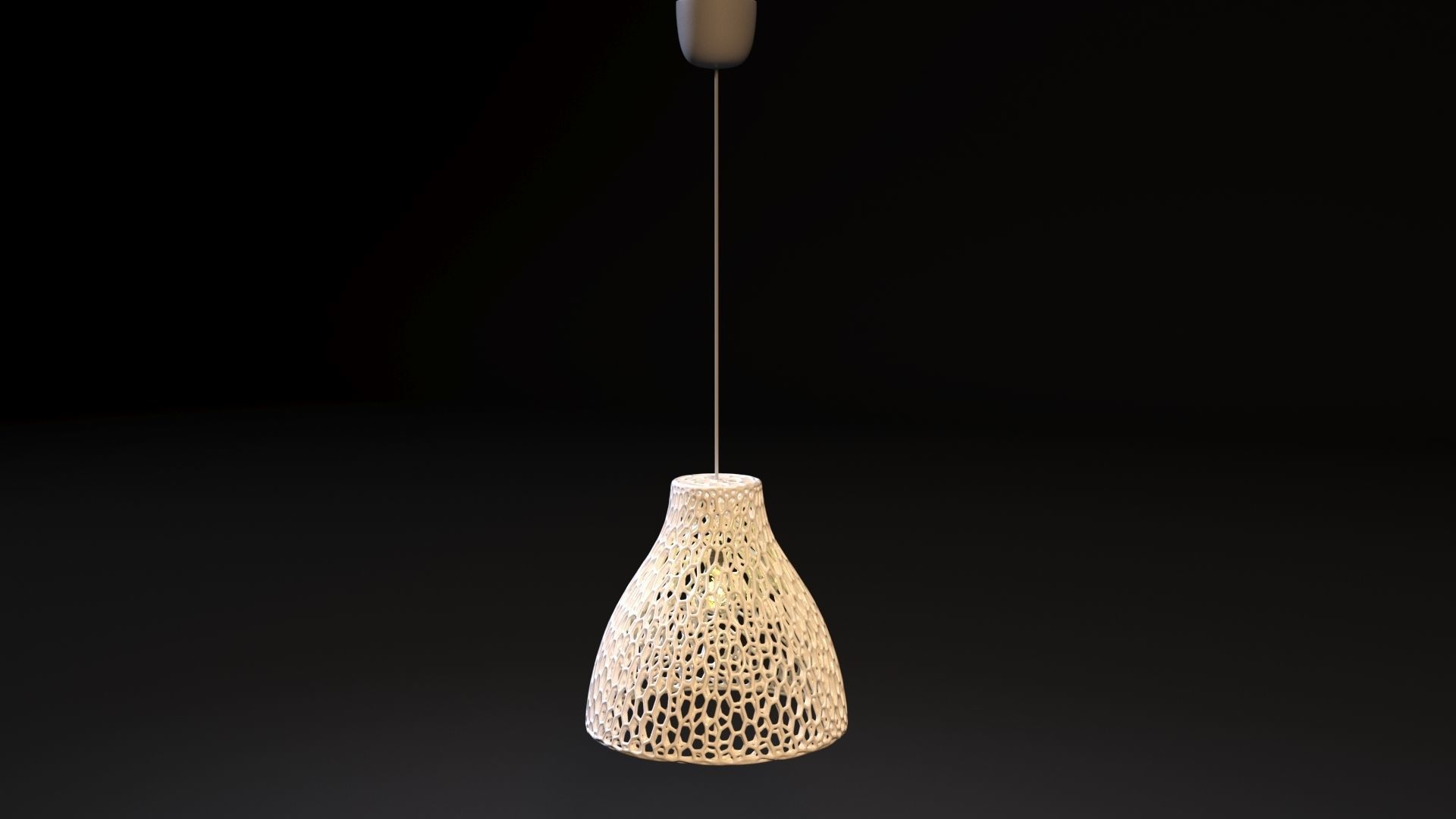 Ikea lamp Melodi 3D model 3D printable CGTrader
