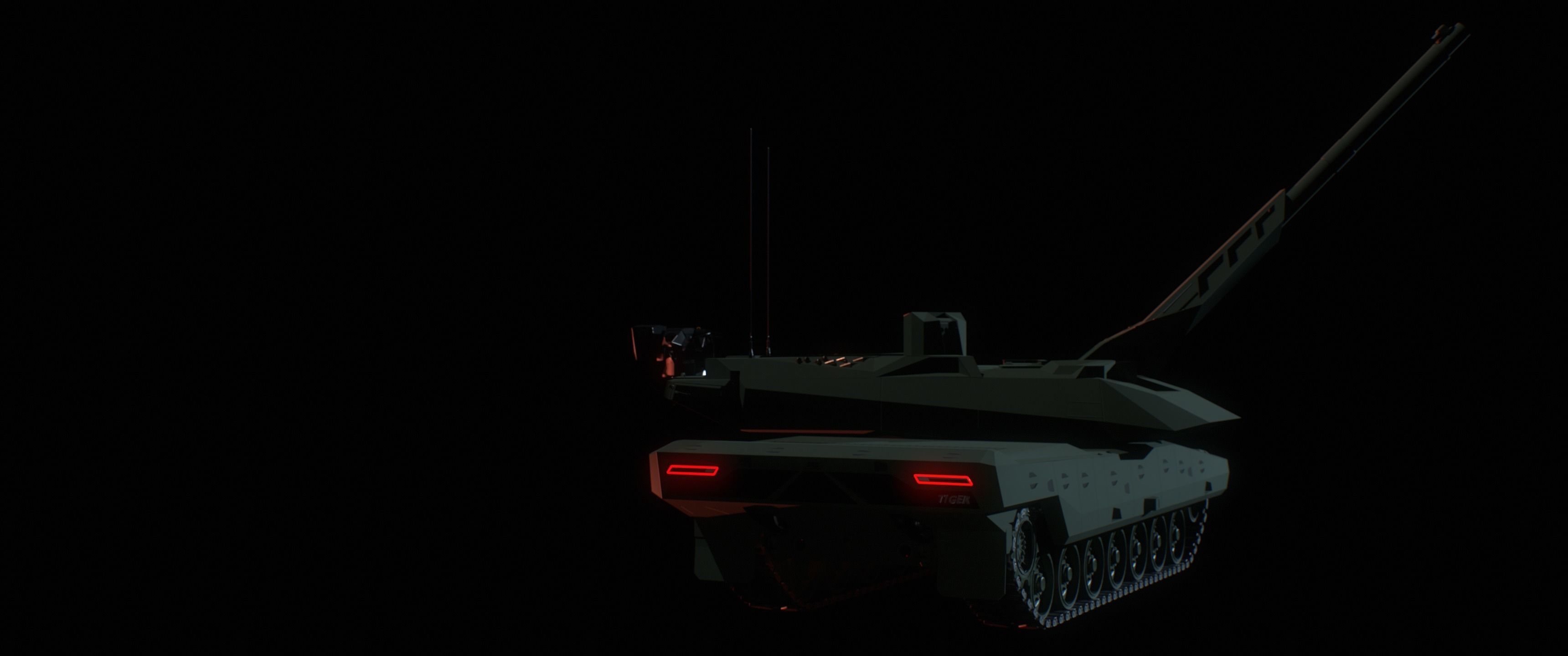 Tiger 3A 3D model | CGTrader