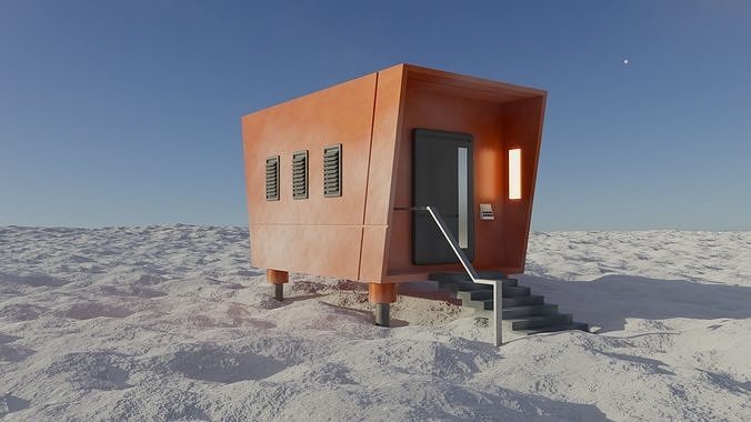 Arctic Laboratory 3D model | CGTrader