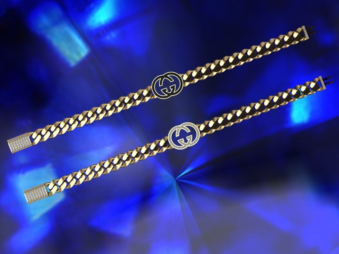 Gucci cuban link bracelet Clearance