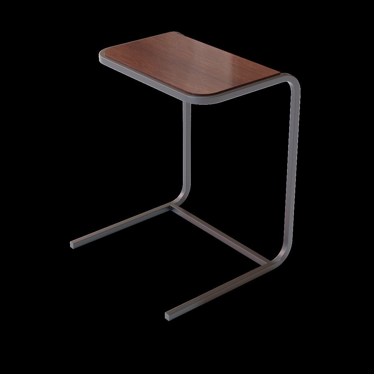 Ethnicraft N701 Side Table 3D model CGTrader