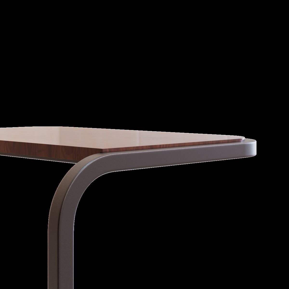 Ethnicraft N701 Side Table 3D model CGTrader