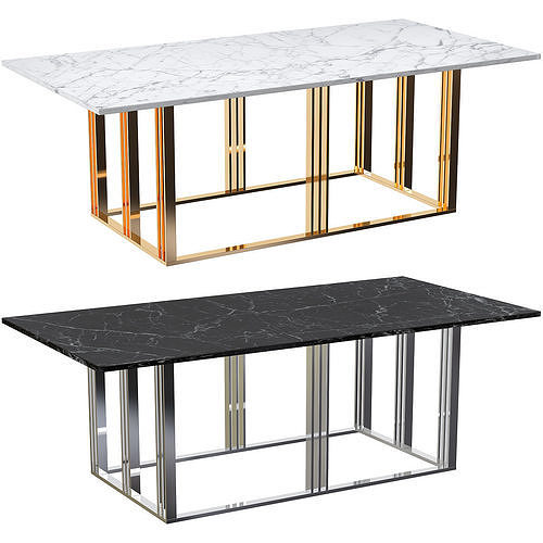 Dining Table Bristol 3D model CGTrader