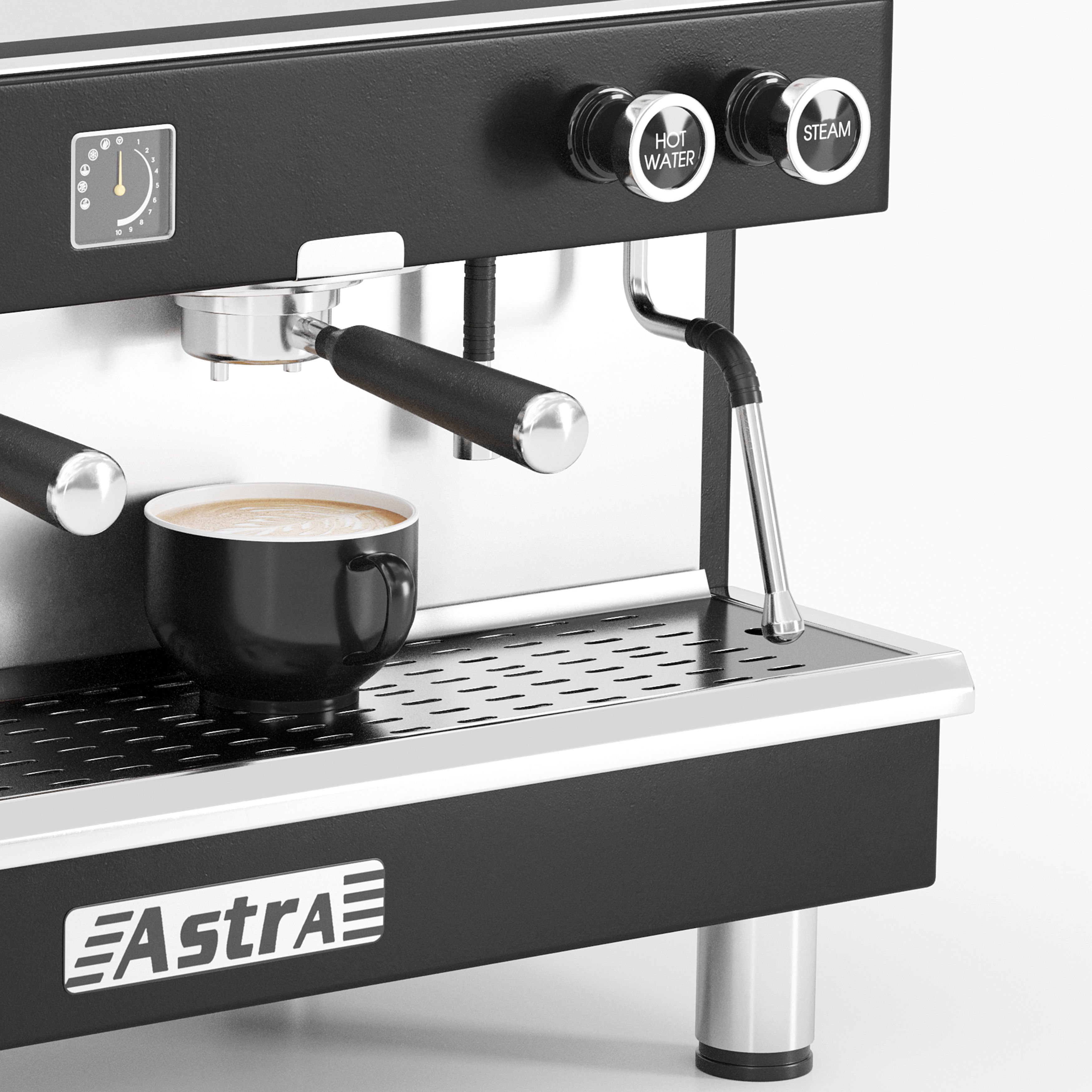 ASTRA Espresso Machine 3D model CGTrader