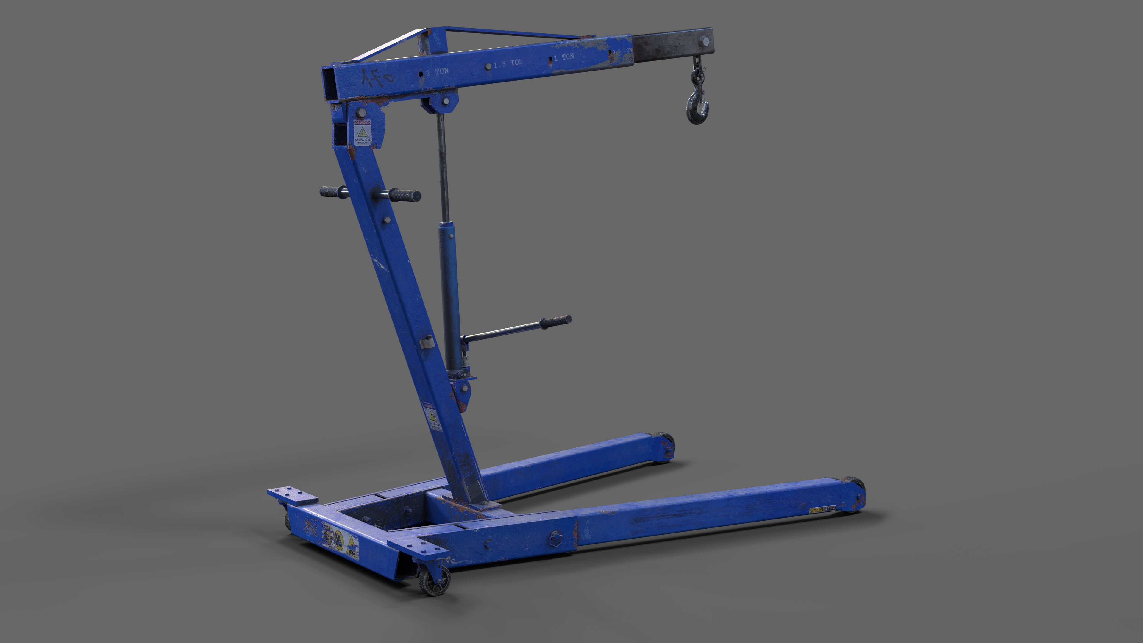 Crane engine 3D model | CGTrader image.