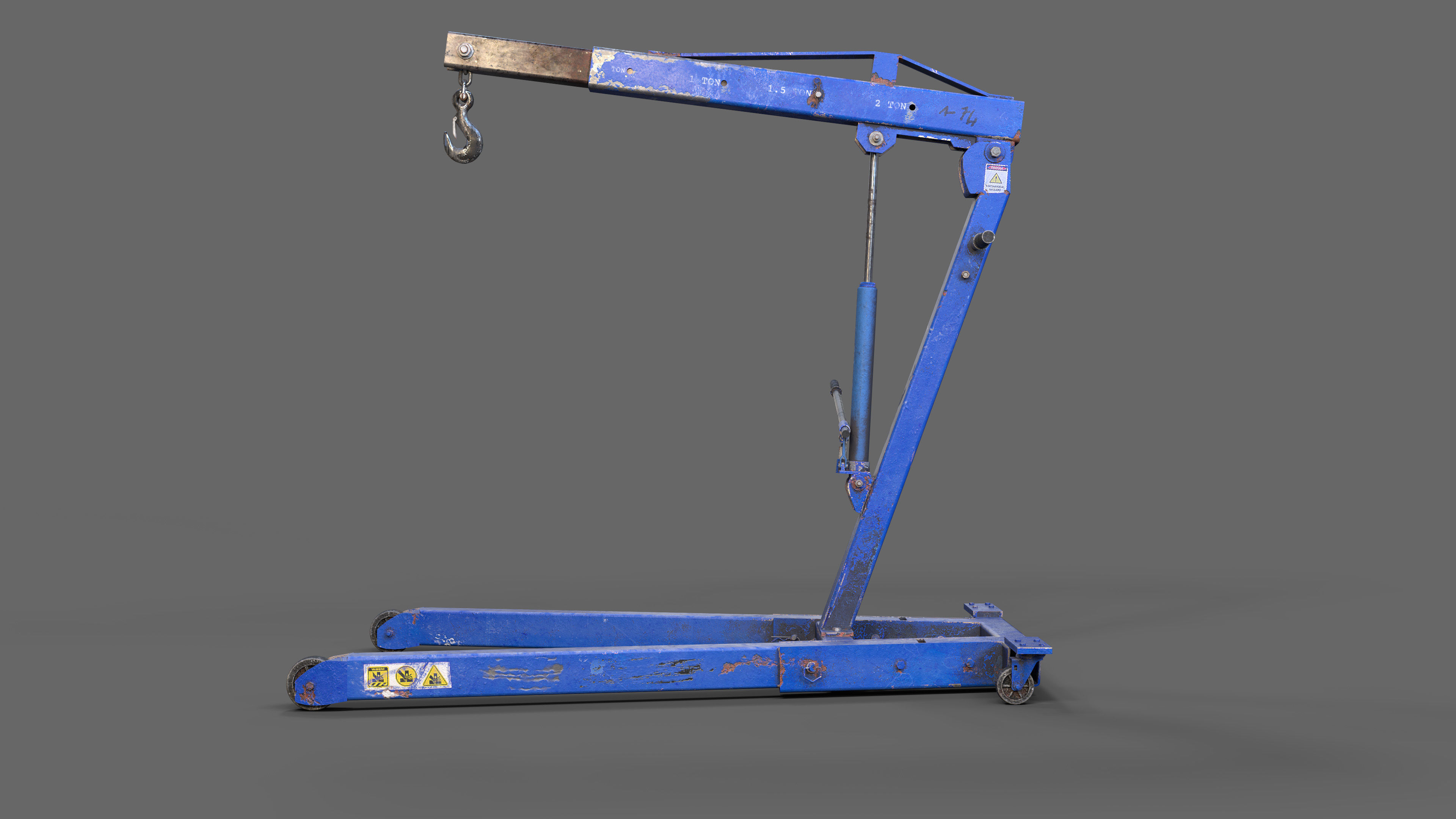 Crane engine 3D model | CGTrader image.