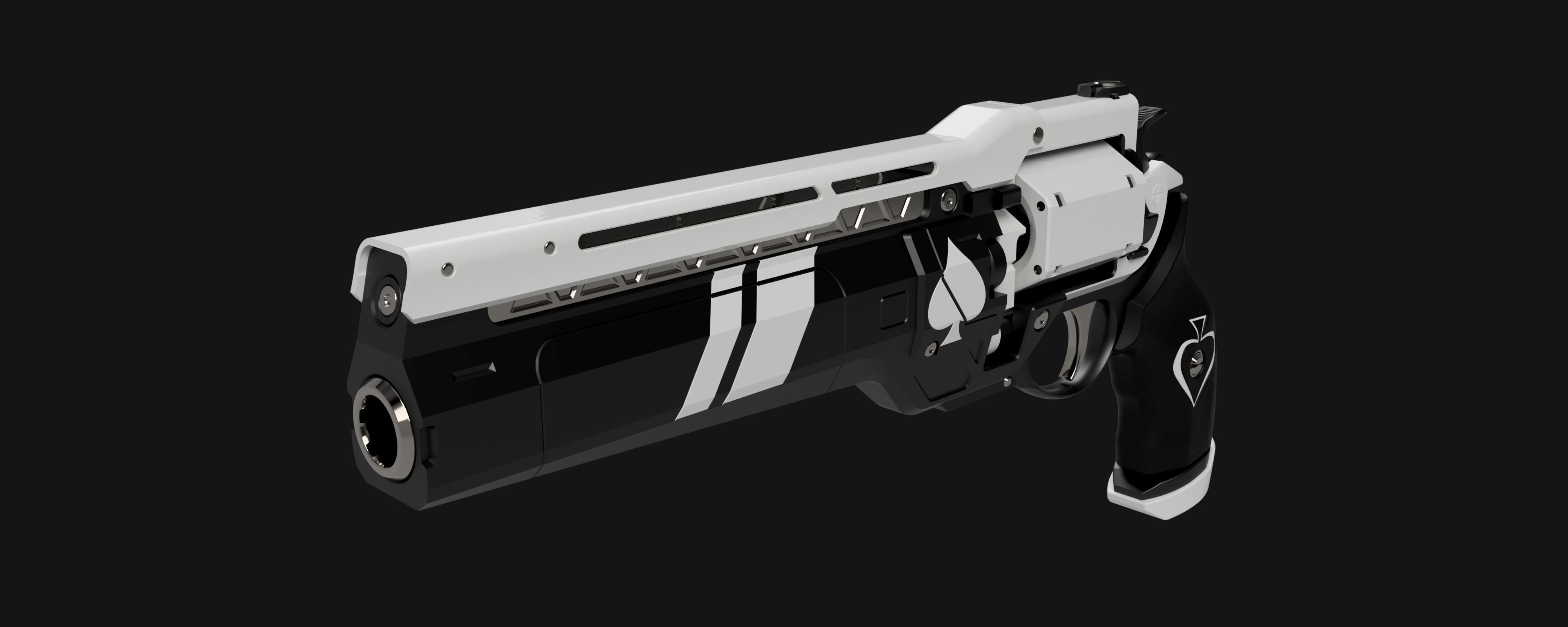 Ace of Spades 3D model 3D printable CGTrader