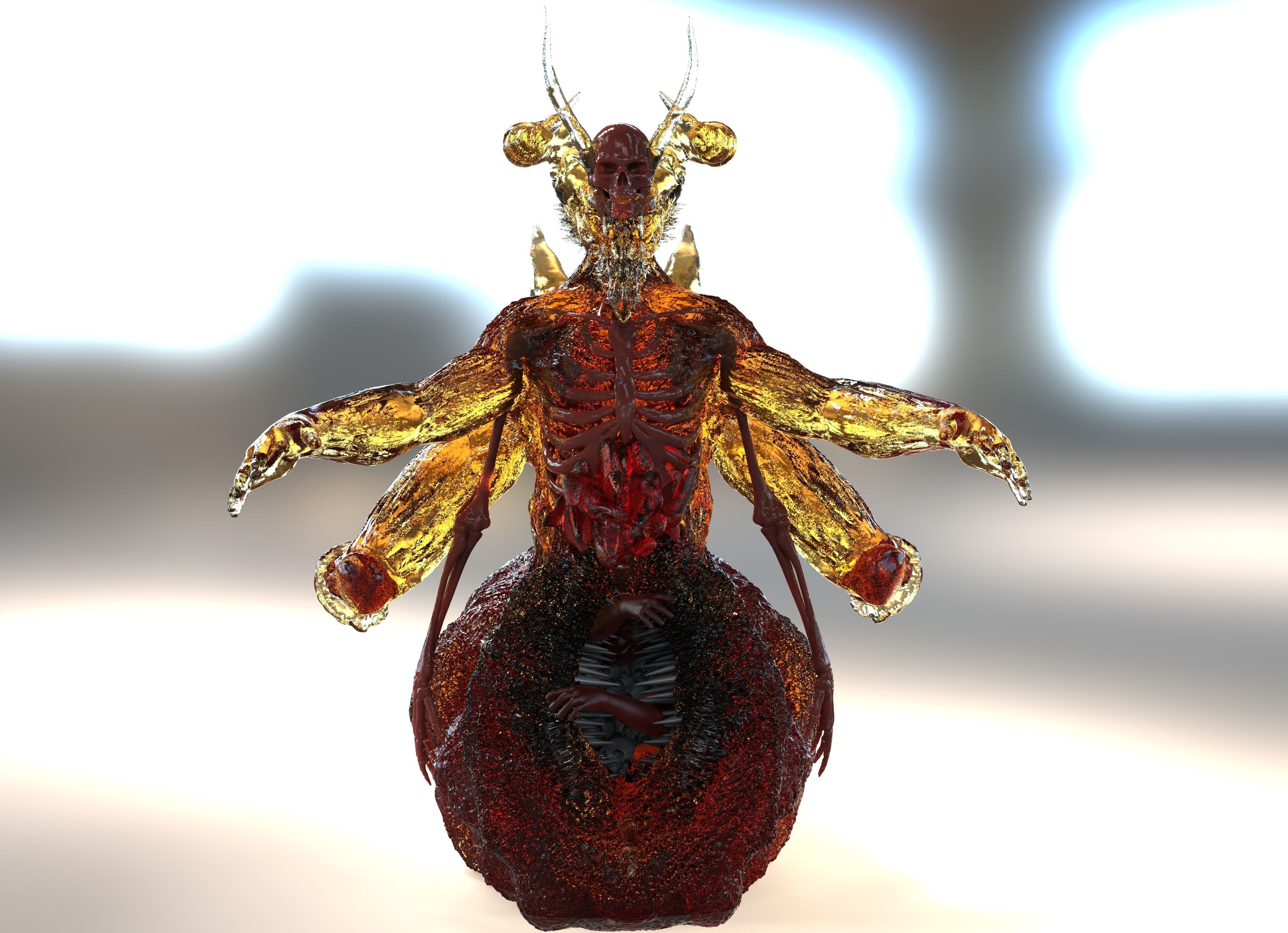 DEMOND AVERN 3D model 3D printable | CGTrader