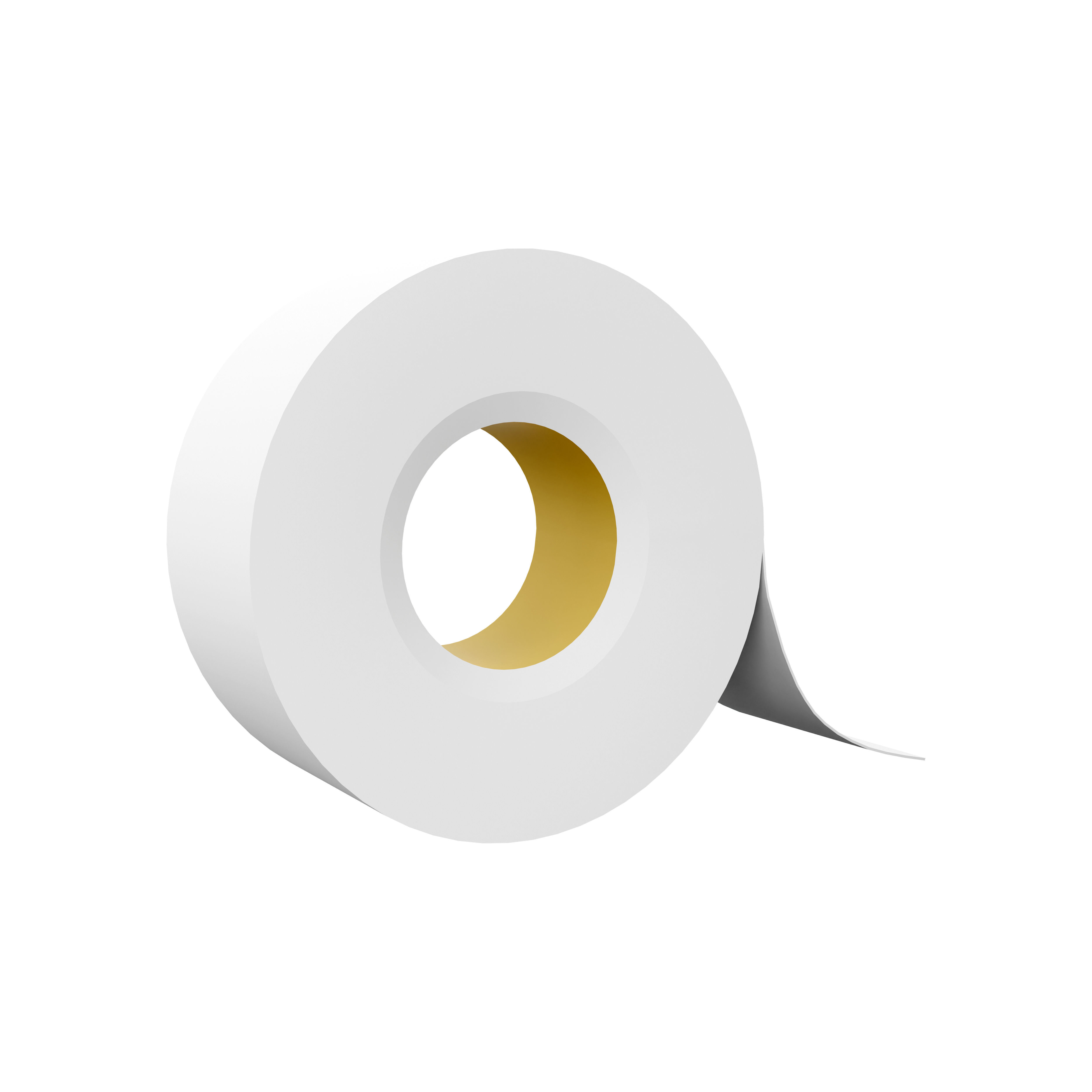 White tape scotch tape cartoon icon 3D model CGTrader