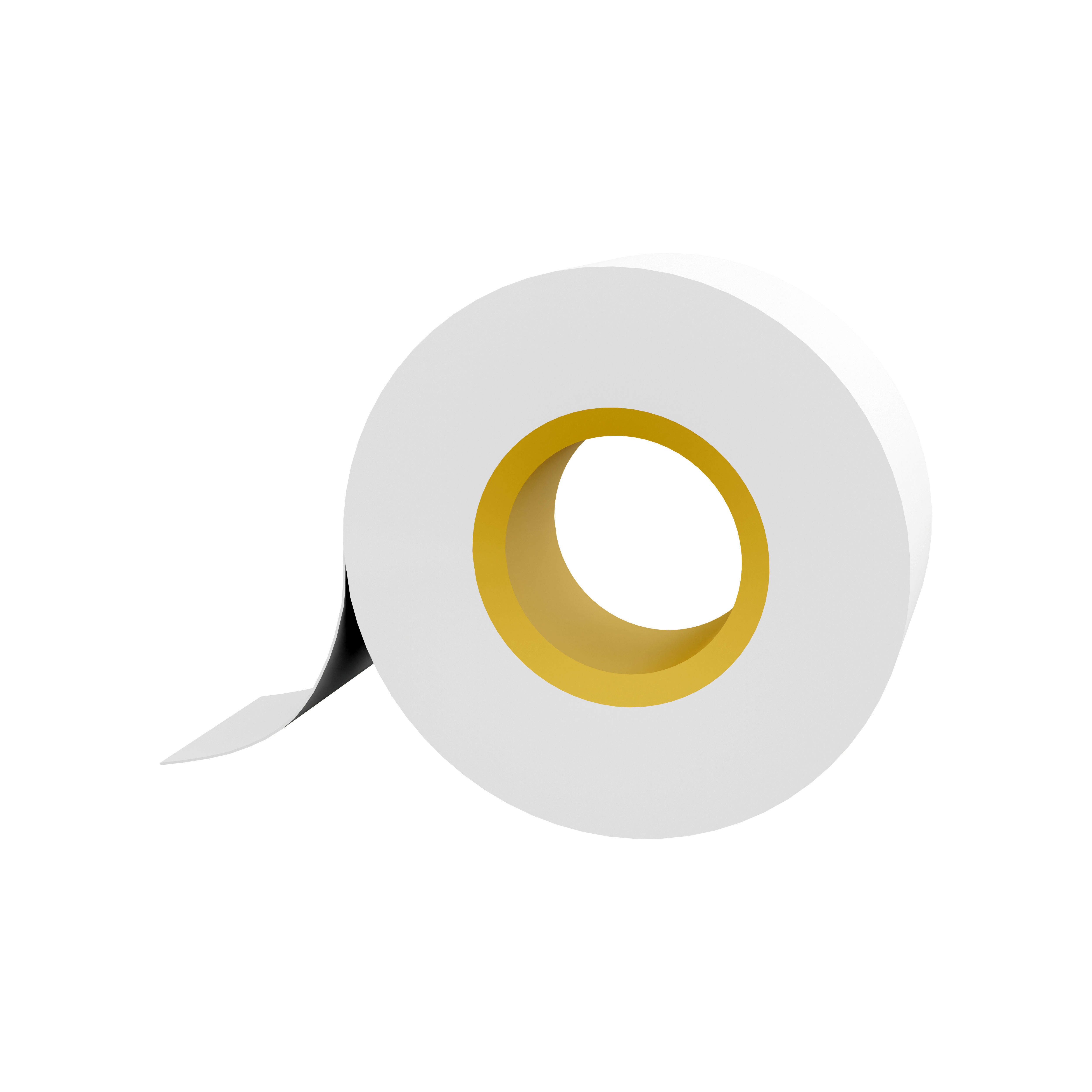 White tape scotch tape cartoon icon 3D model CGTrader