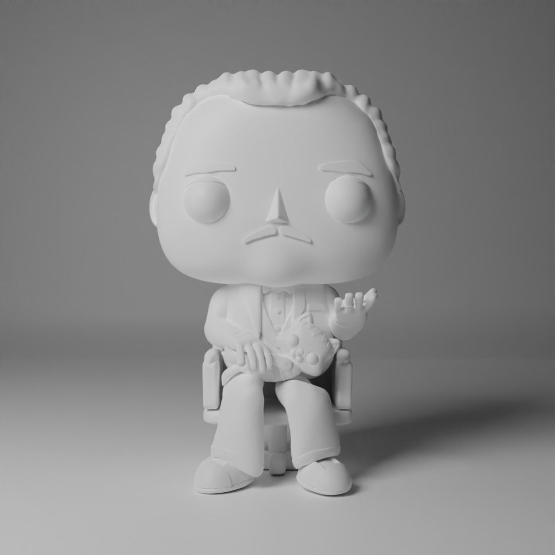 3D Vito Corleone The Godfathers Funko Pop Figures 3D model CGTrader