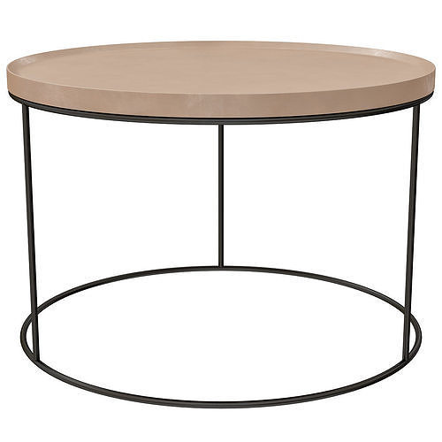 Coffee table Circle 3D model CGTrader