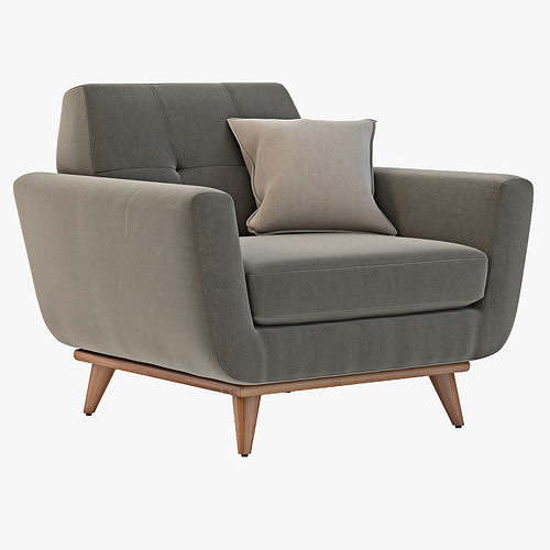 Joybird Hughes Chair 3D model CGTrader