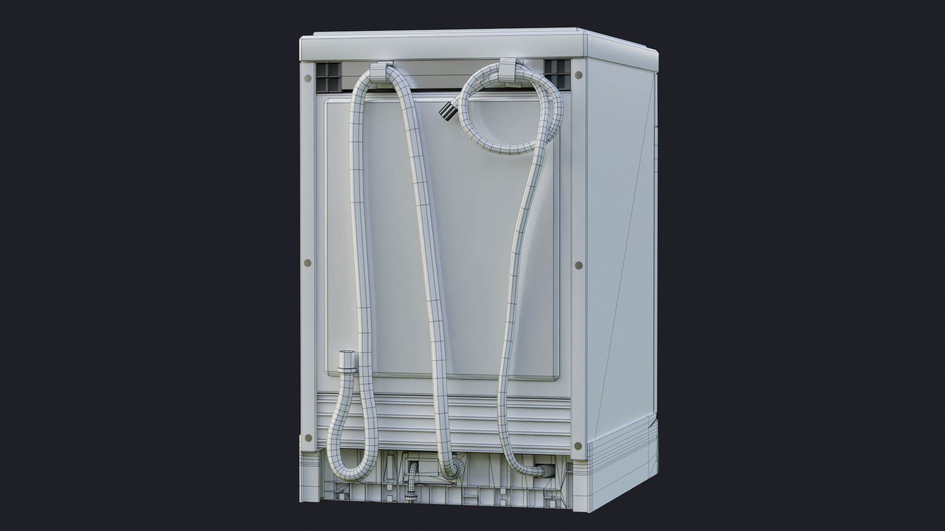 3D model Dishwasher game ready PBR VR / AR / lowpoly CGTrader