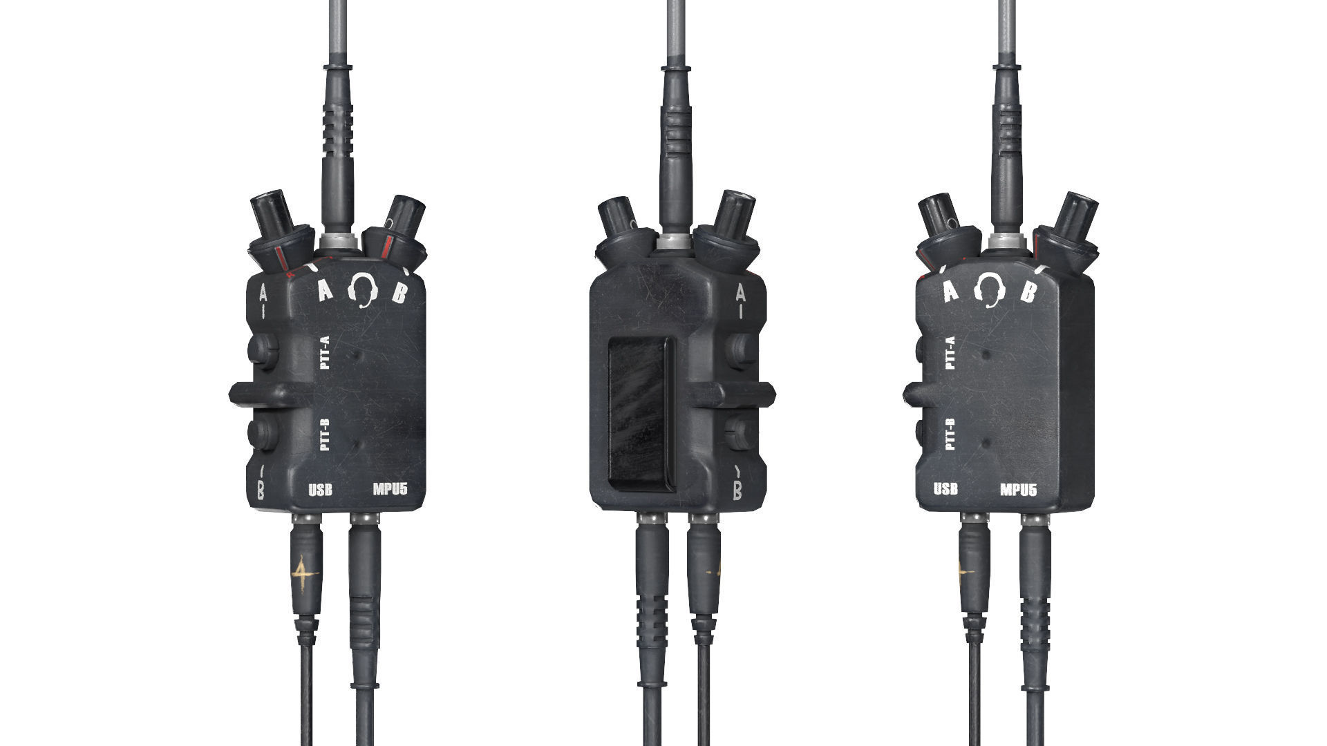 MILITARY GameReady Persistent Systems MPU5 Wave Relay Radio 3D model