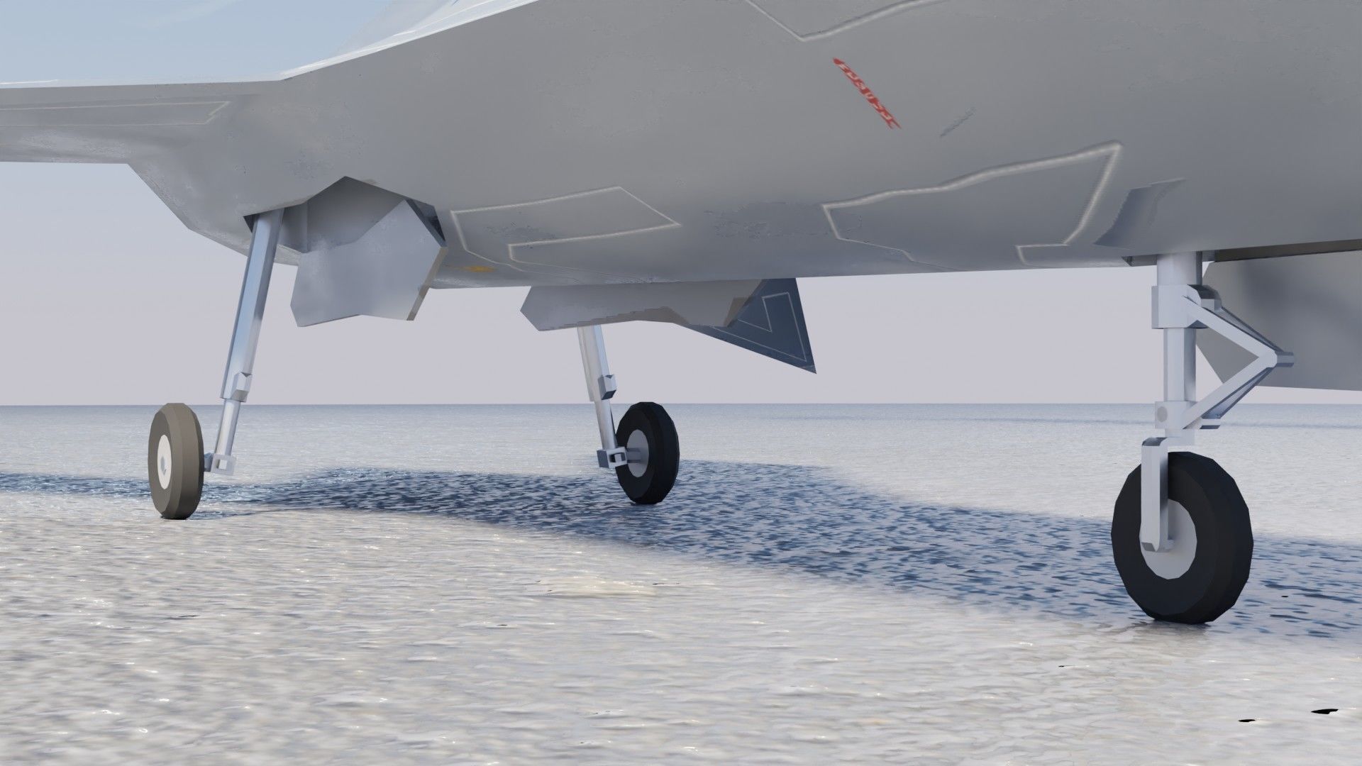 3D model Boeing YF-118 Bird of Prey VR / AR / low-poly | CGTrader