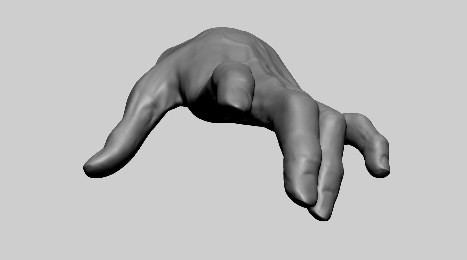 Hand Printable A 3D model 3D printable | CGTrader