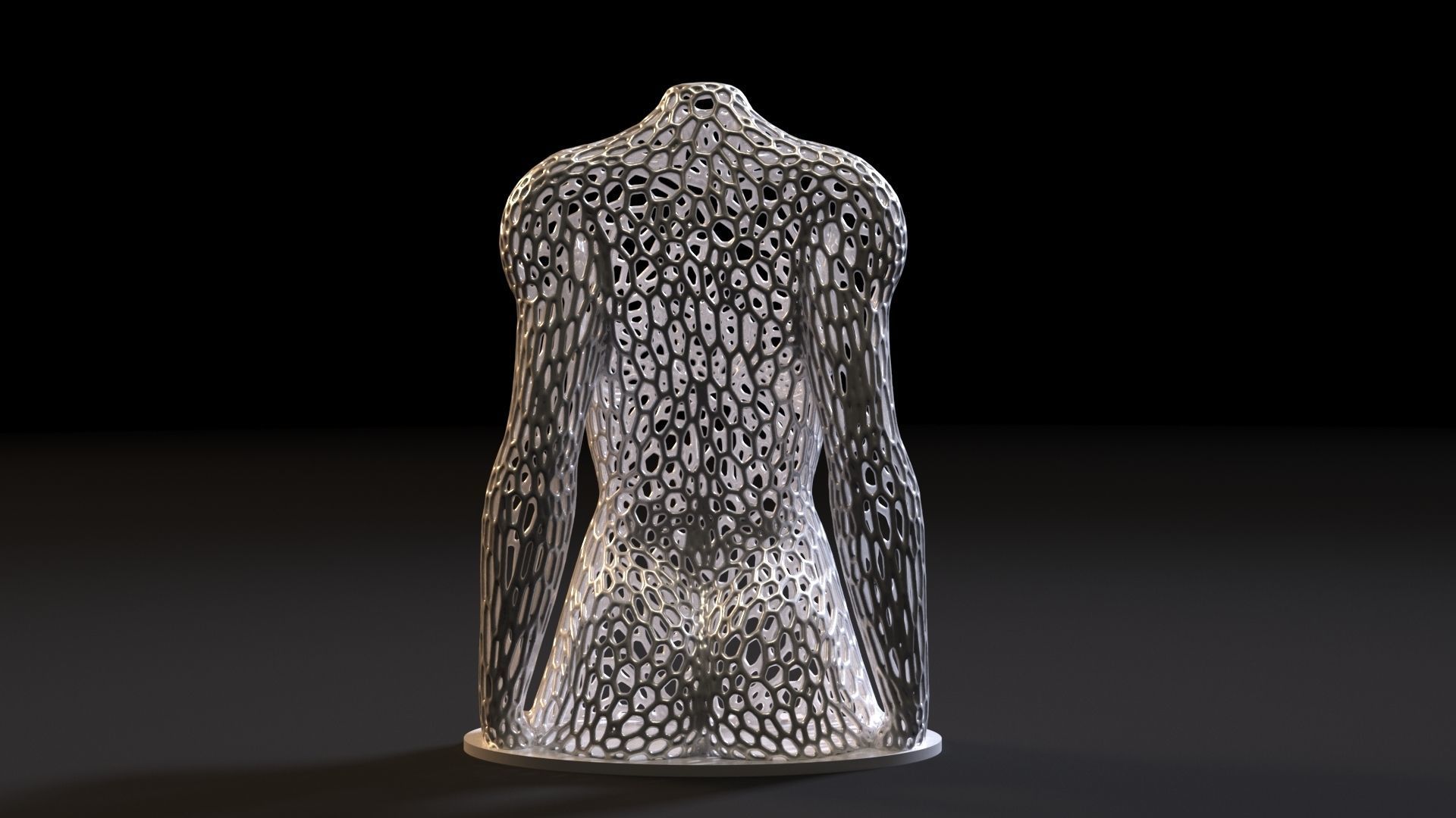 Three tits 3D model 3D printable CGTrader