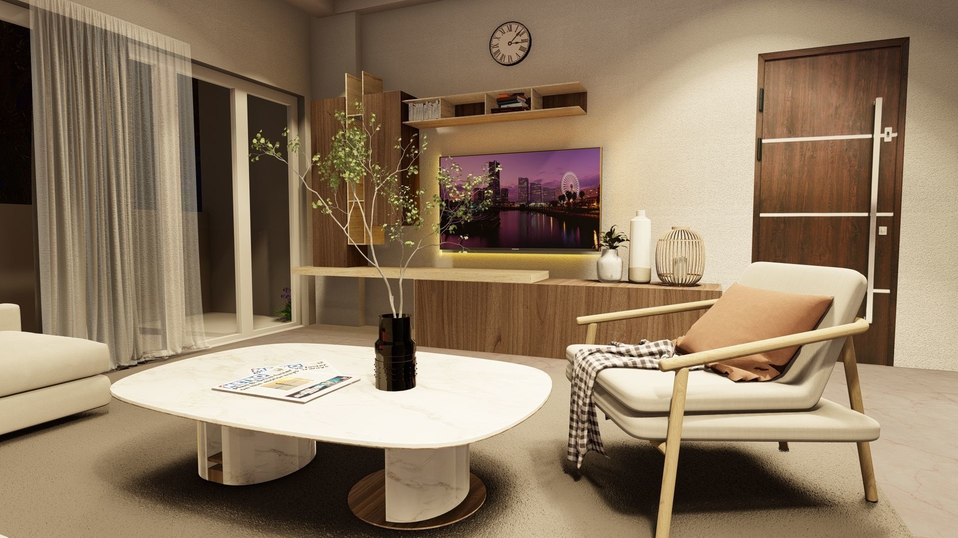 Simple Room Renders LIVING ROOM RENDERS 3D model | CGTrader