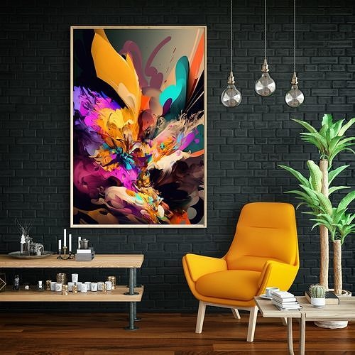 Abstract Art Prints Digital Download Artwork Texture Texture CGTrader