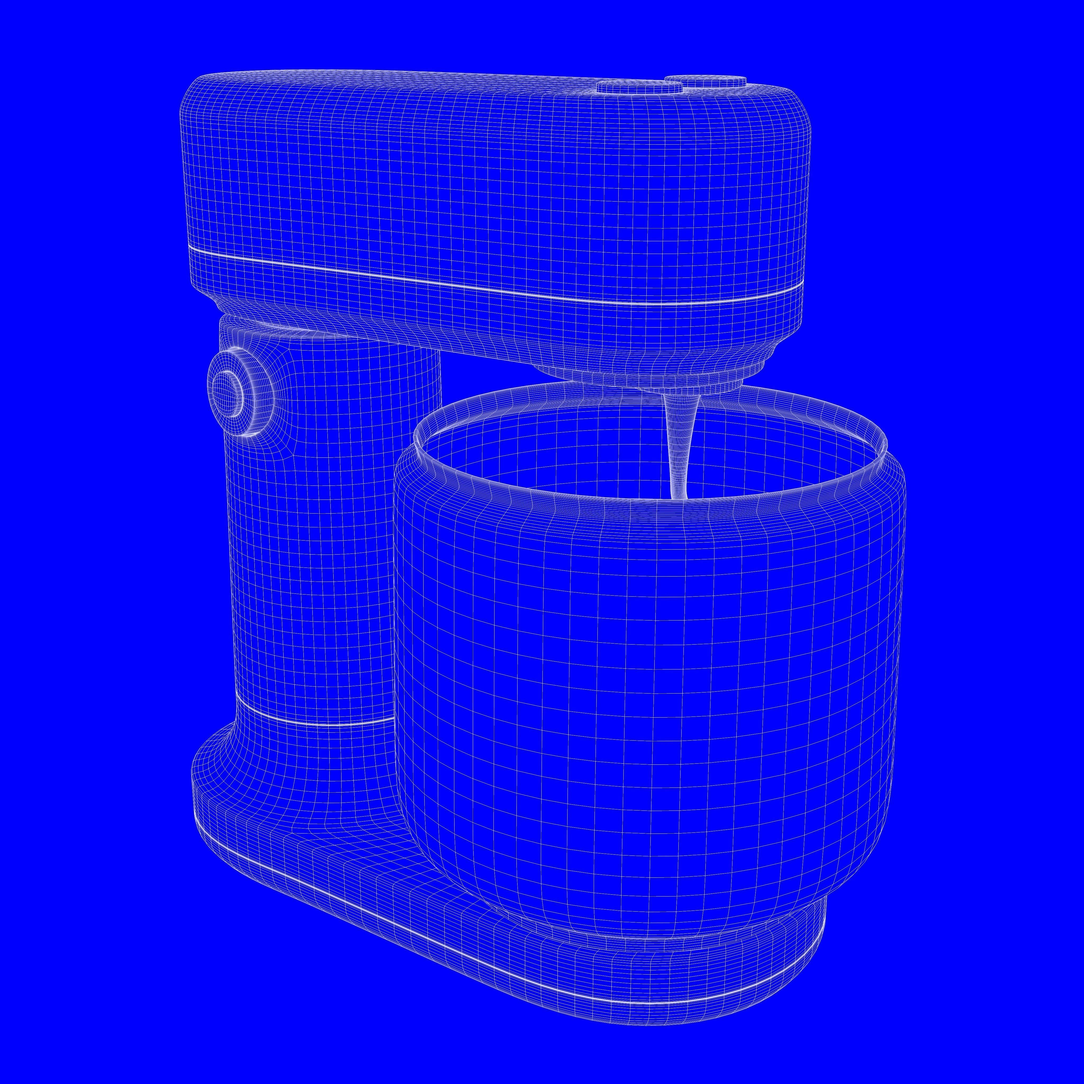 Dough Mixer 3D model CGTrader