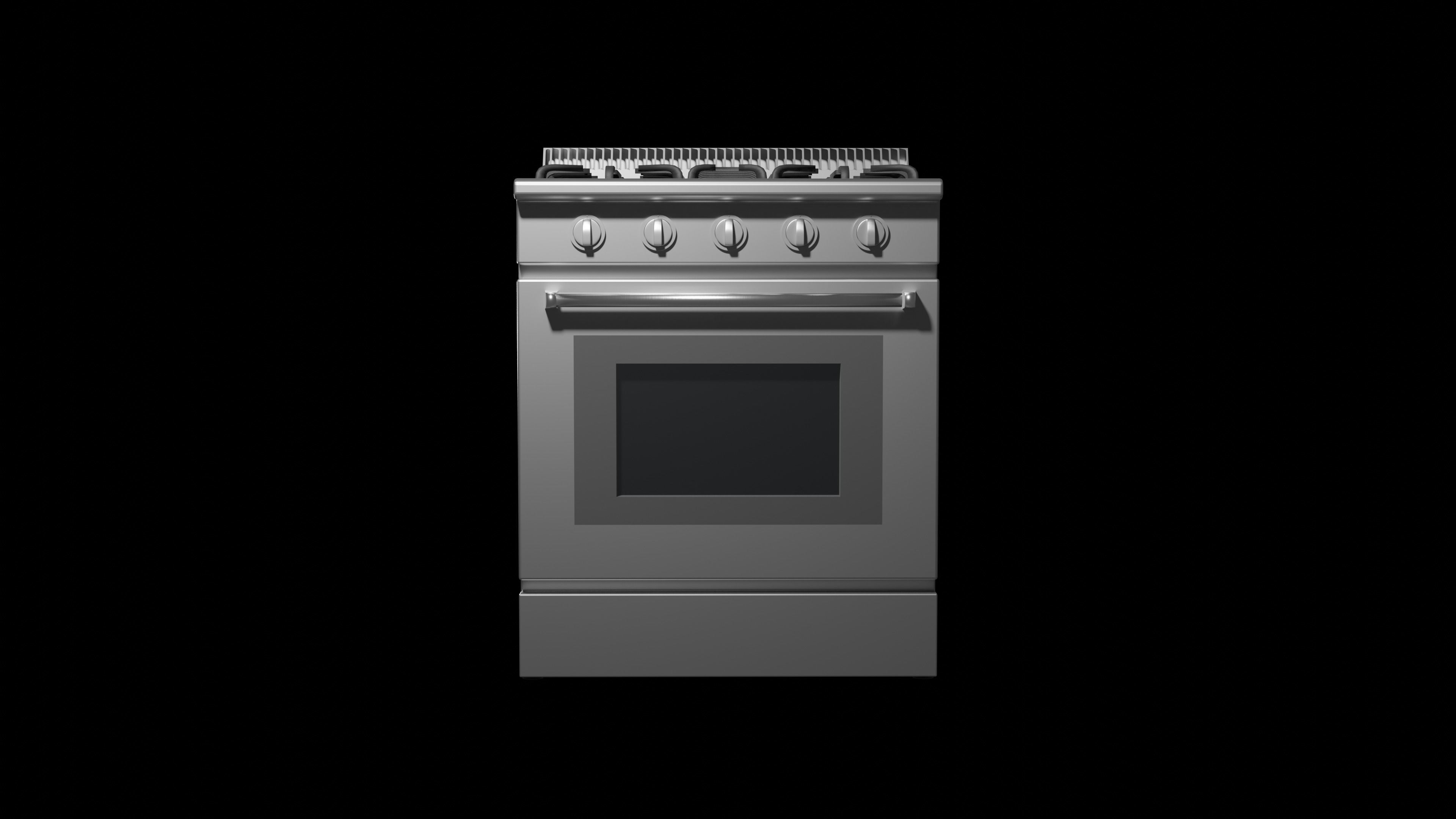 Stove Thor Kitchen HRG3080U 3D model CGTrader