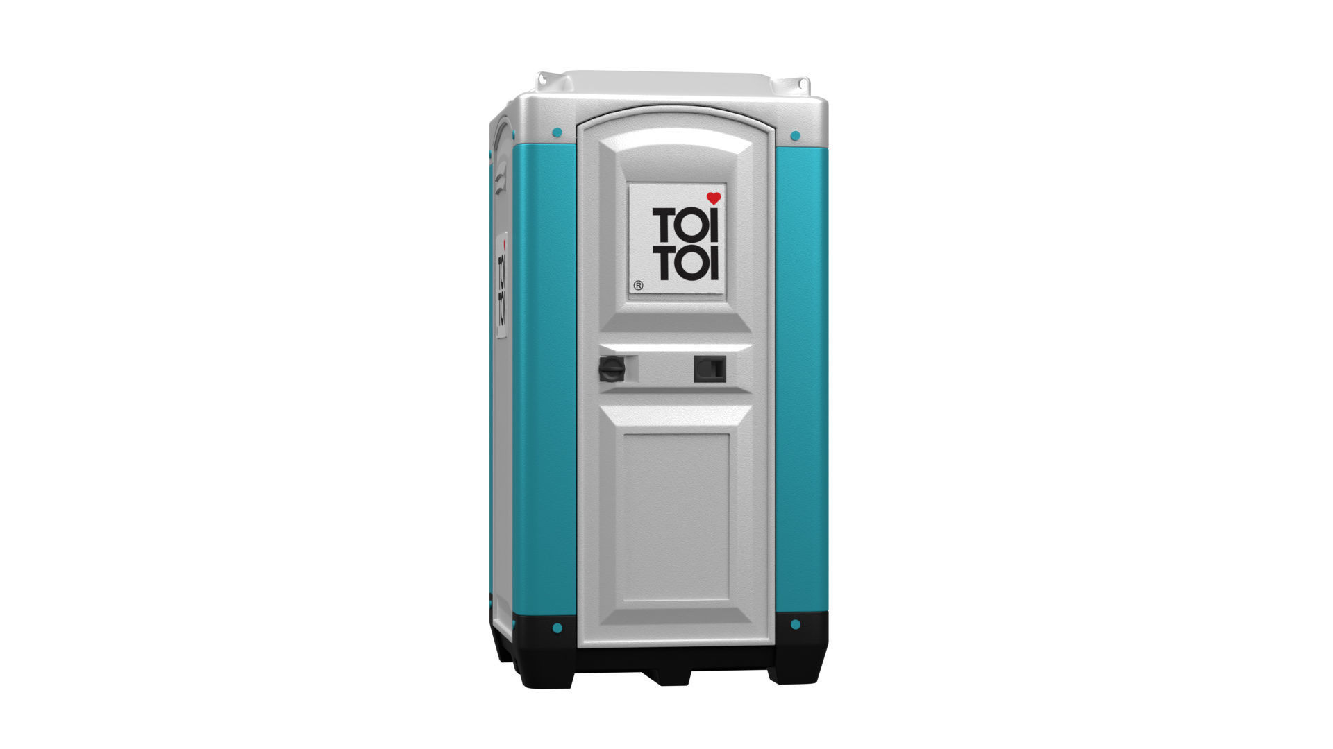 Toi Toi Portable Toilet 3D model CGTrader