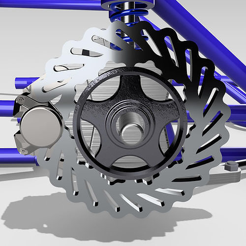 STRANGE RACING DRAG BRAKES FRONT NEW 3D model 3D printable CGTrader