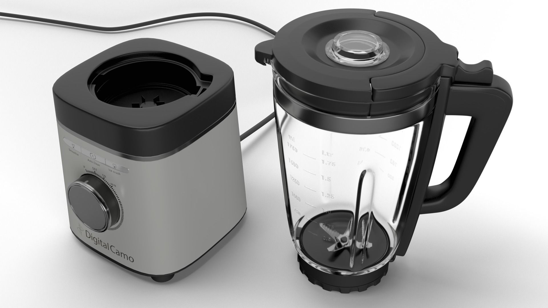 Kitchen appliance Blender 3D model CGTrader