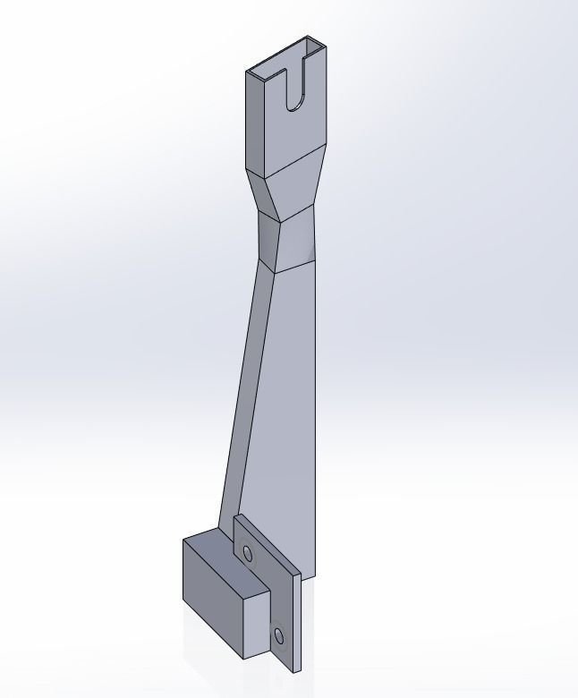 Raspberry Pi Camera Mount for Ender 3 No Hardware Required 3D model