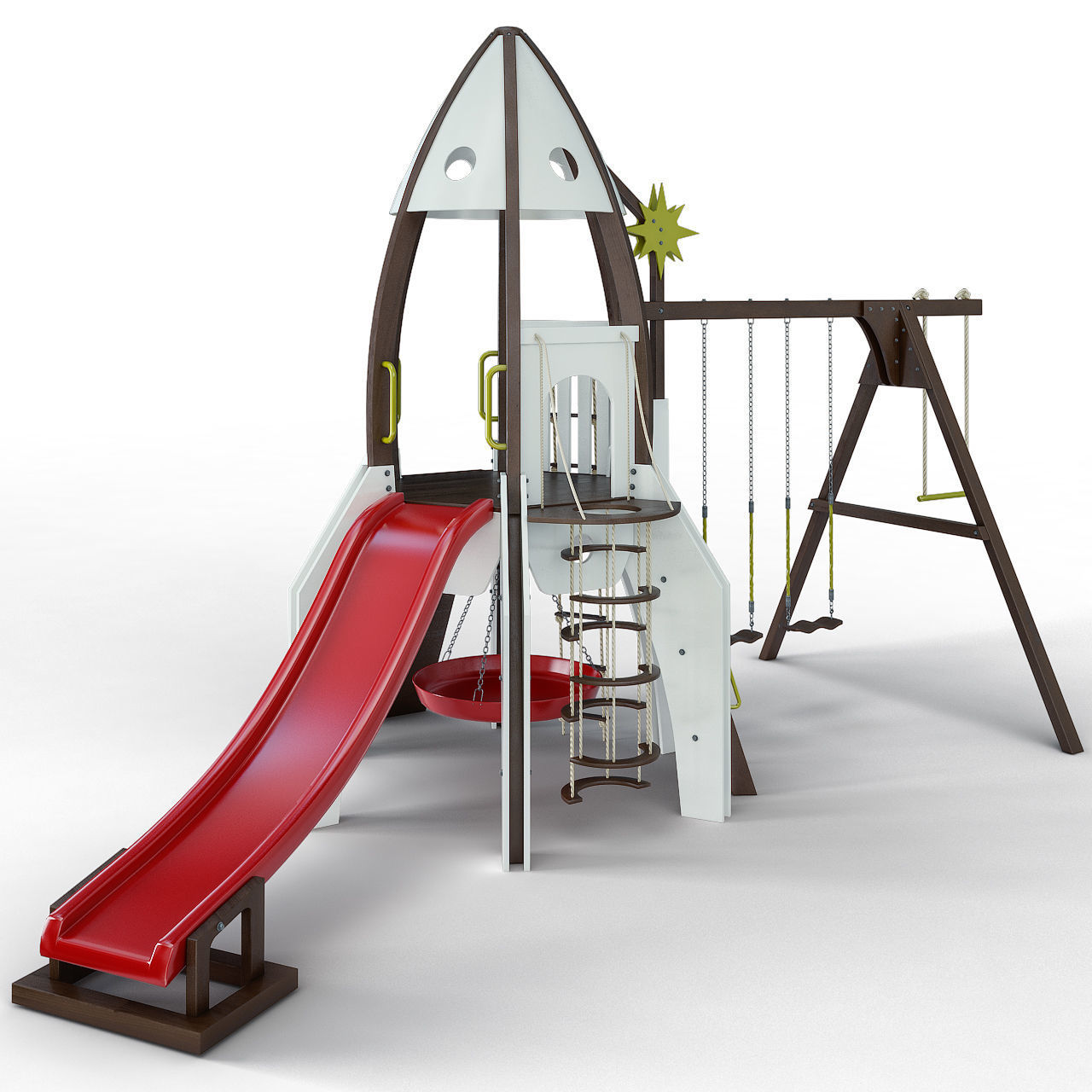 Stock Bureau - GREEN SLIDE Javelot de Lancer ROCKET Siffleur Petit