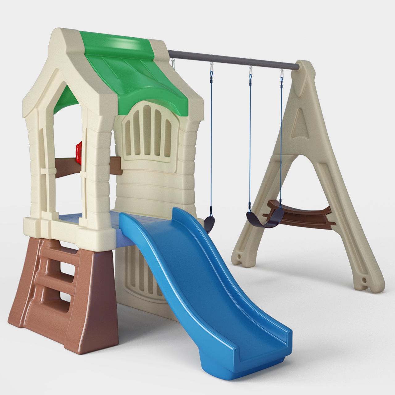 Play Up Gym Sey Swing Set 3D model CGTrader