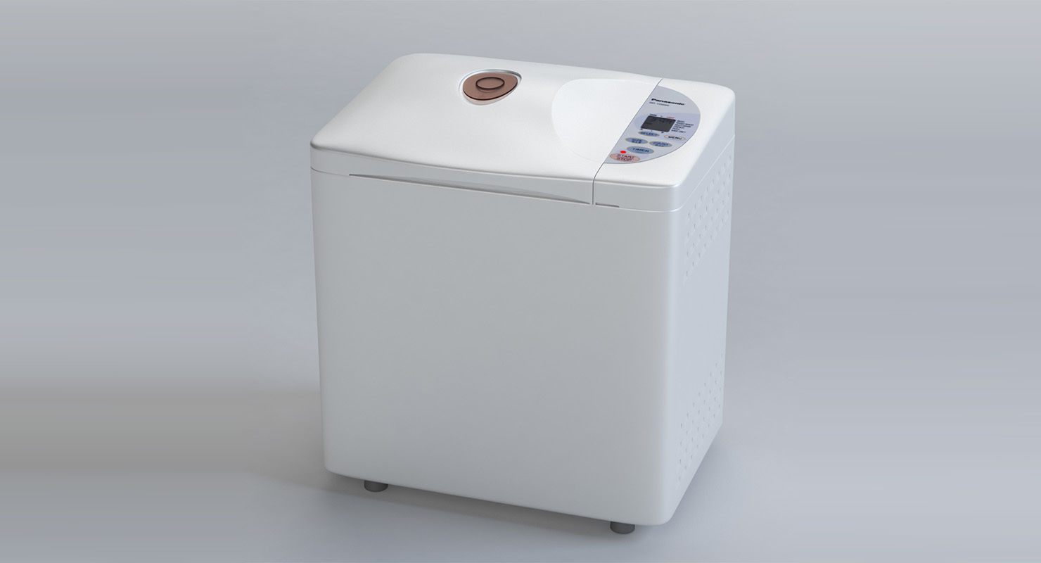 Panasonic Automatic Bread Maker With Yeast Dispenser Sd Yd250 3D model