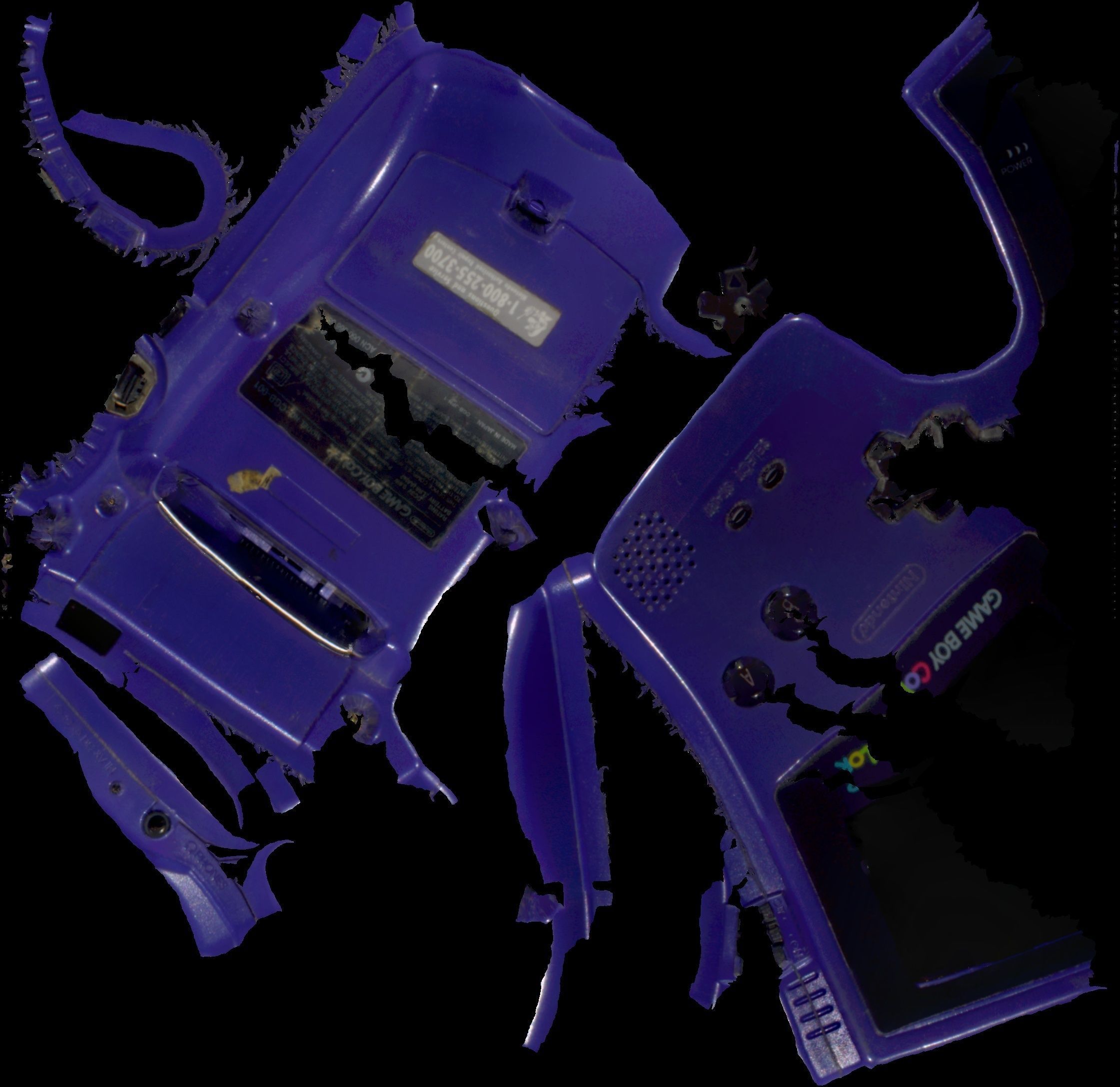 Gameboy Color free 3D model | CGTrader