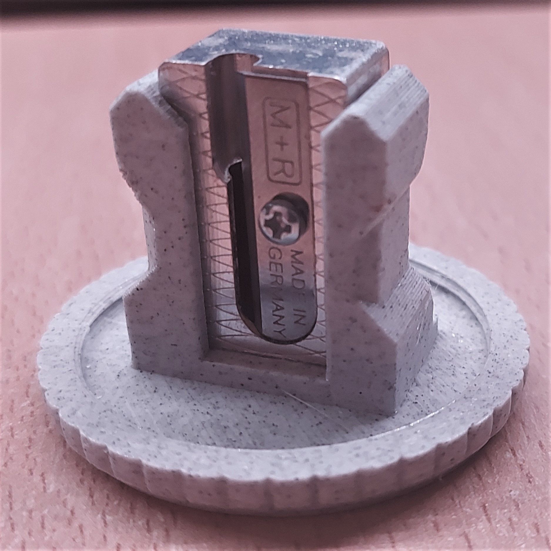Pencil Sharpener Attachment free 3D model 3D printable CGTrader
