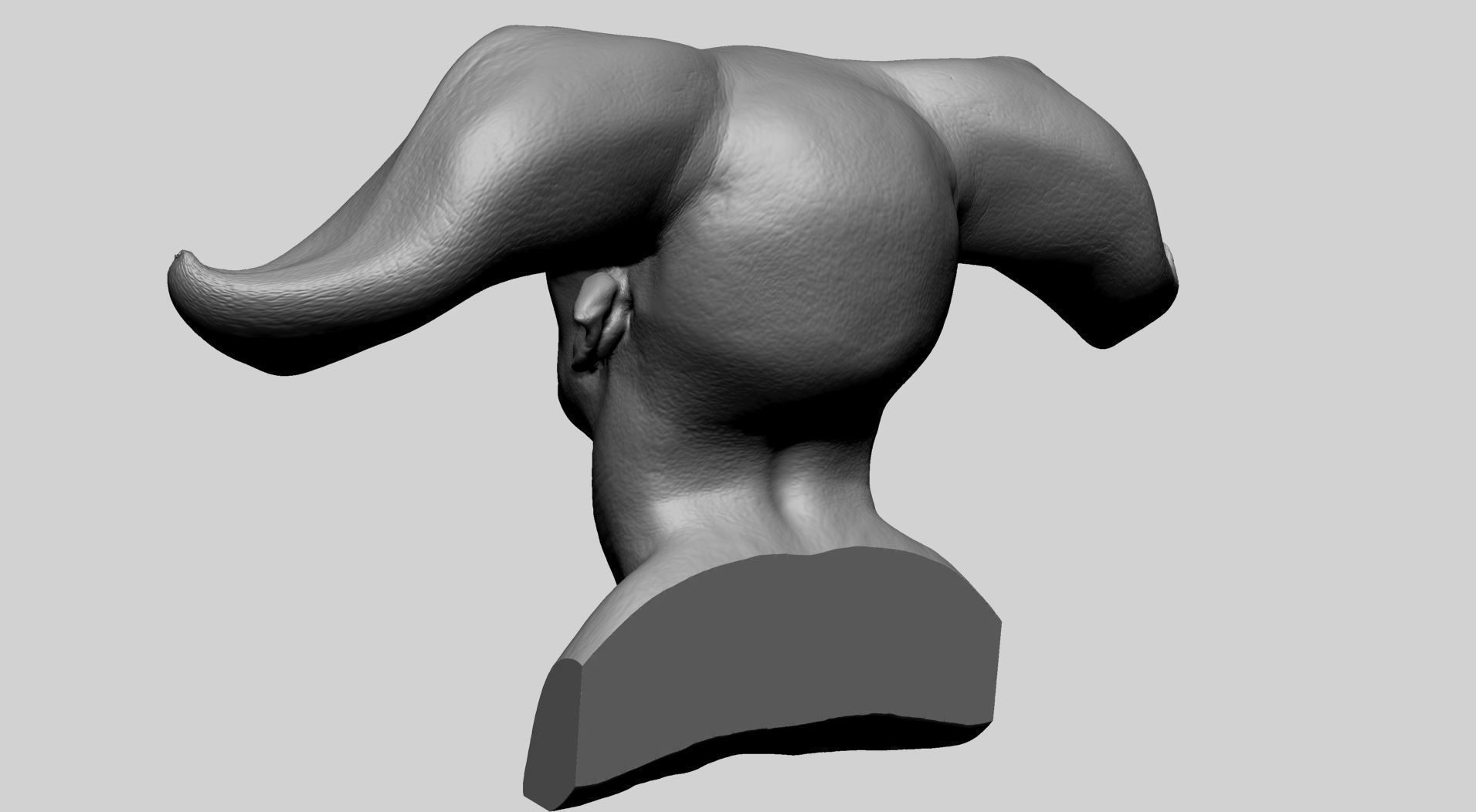 Creature Head Printable B 3D model 3D printable | CGTrader