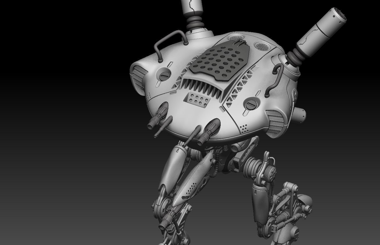 Robot 3D printing files 3D model 3D printable | CGTrader