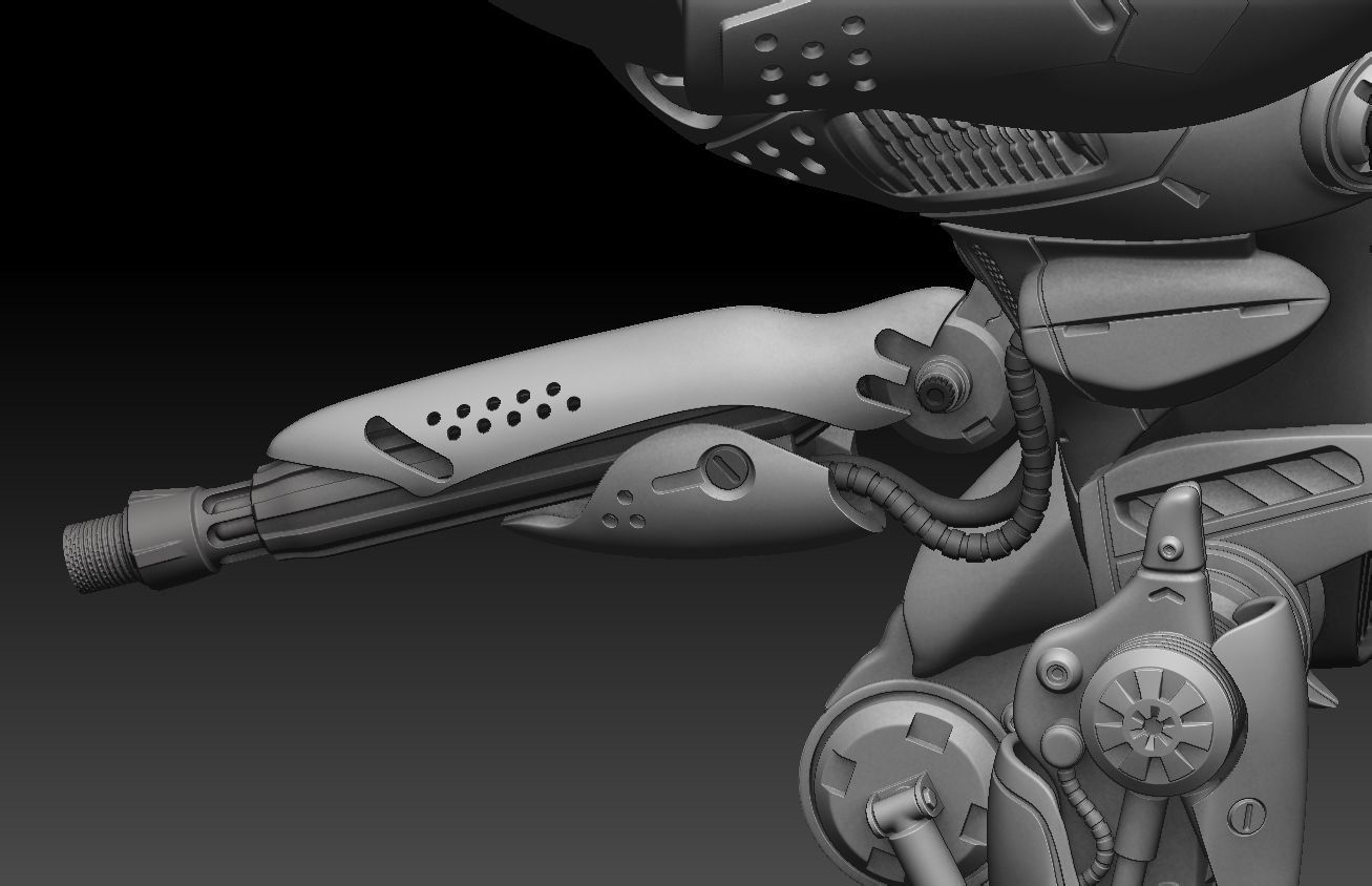 Robot 3D printing files 3D model 3D printable | CGTrader