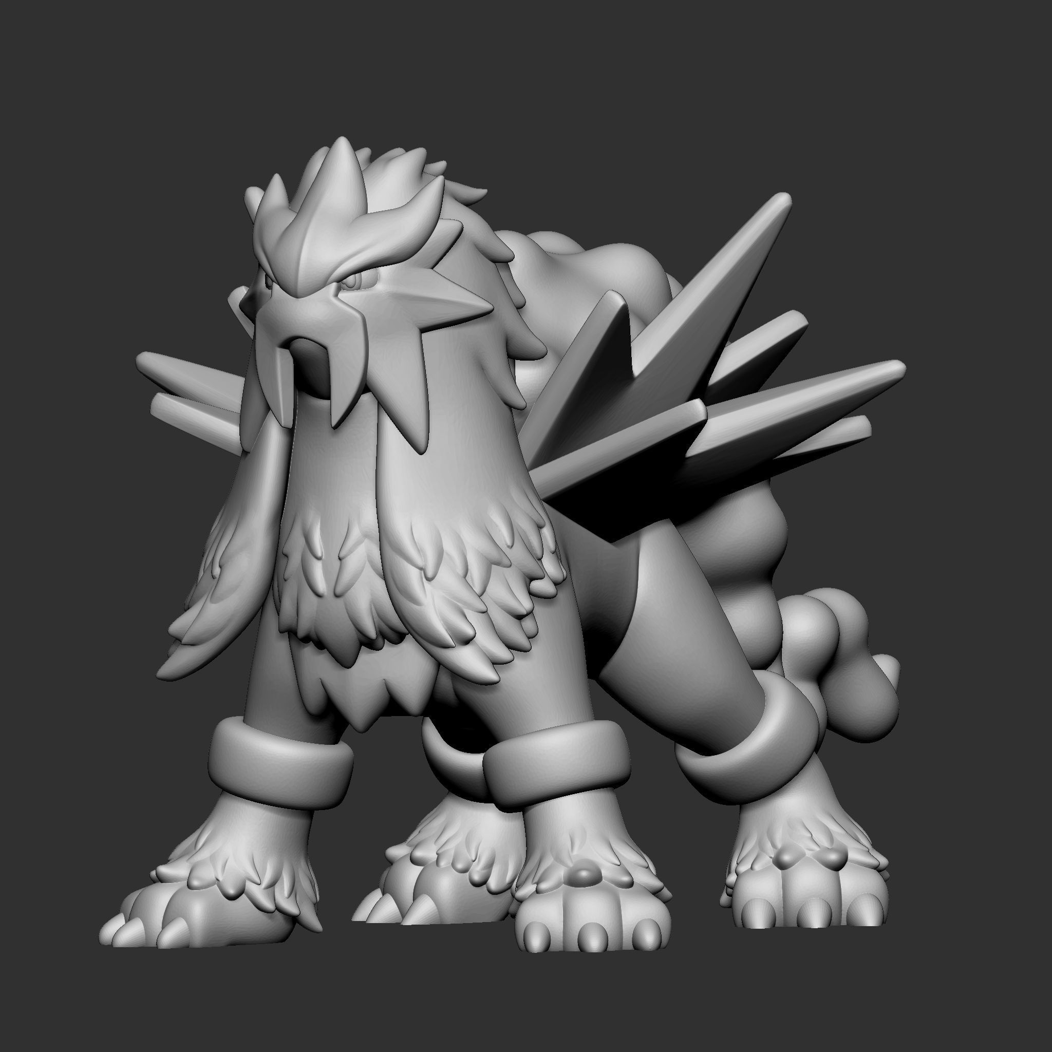 ENTEI POKEMON 3D model 3D printable | CGTrader