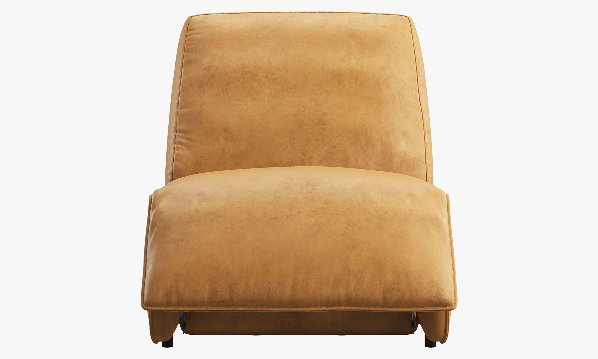 Joybird Clover Leather Chair option 2 3D model CGTrader
