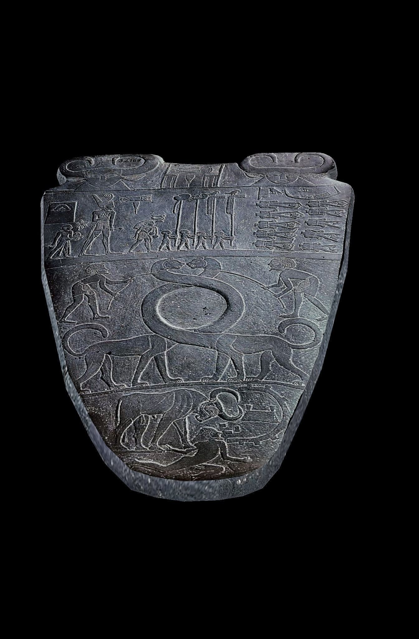 Palette of King Narmer 3D model CGTrader
