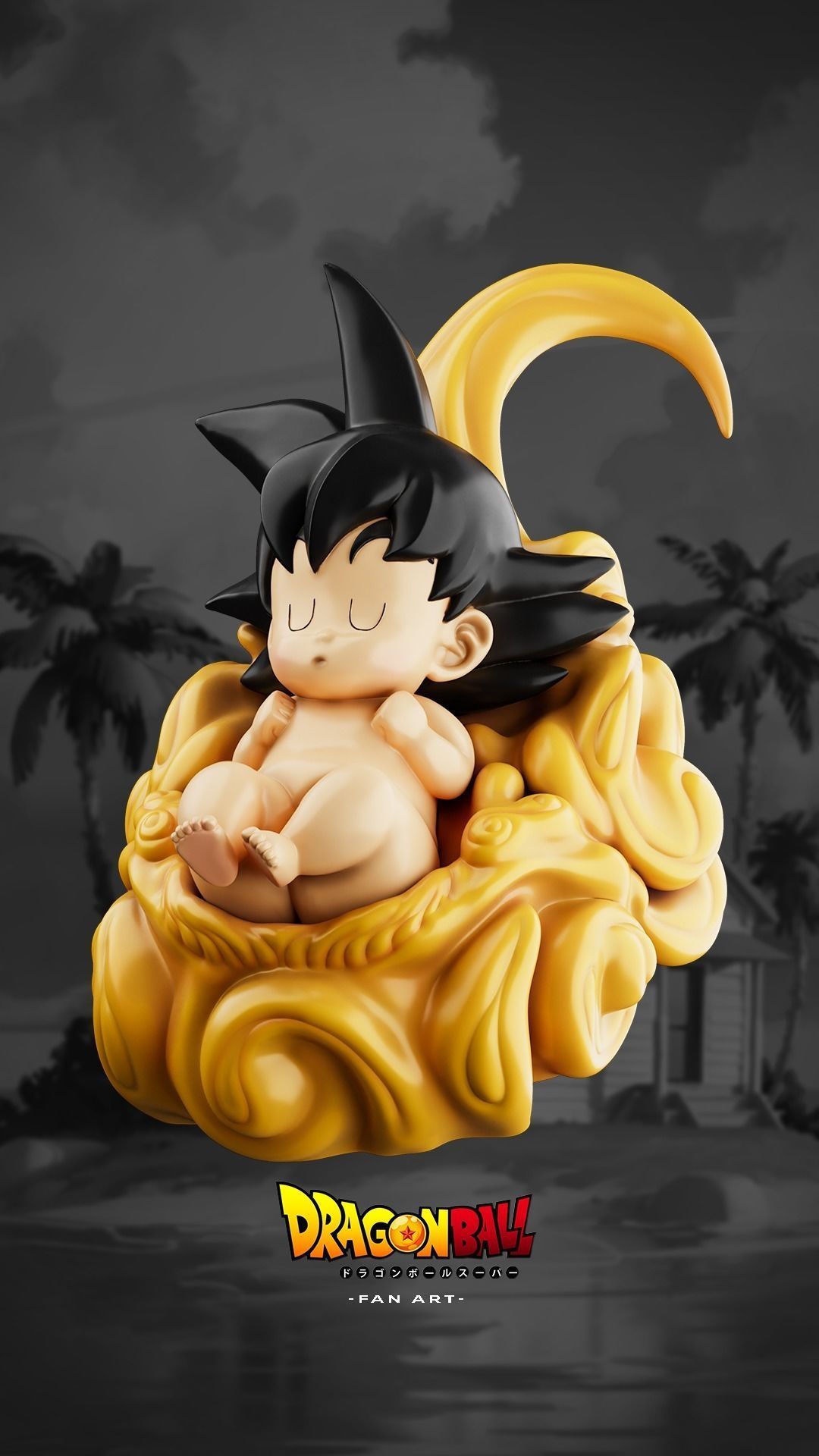 GOKU BABY - GOKU BEBE 3D model 3D printable | CGTrader